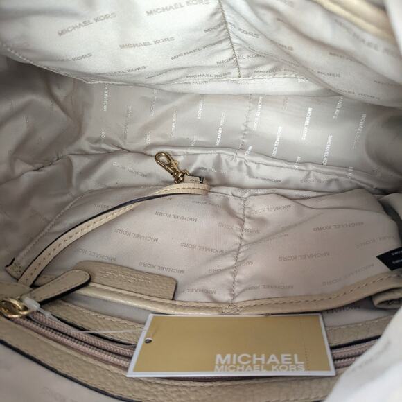 NWT Michael Kors Raven Large Leather Shoulder Bag - Picture 5 of 6